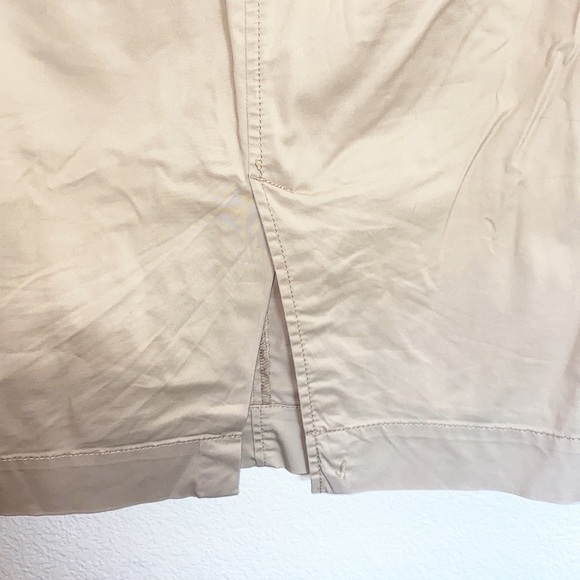 Old Navy Stretch Khaki Tan Pencil Style Skirt - Picture 7 of 10